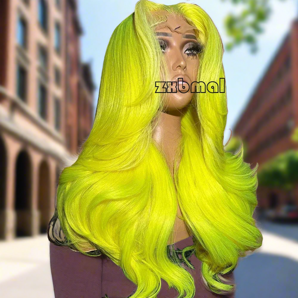 Glueless Synthetic Lace Front Body Wave Wigs