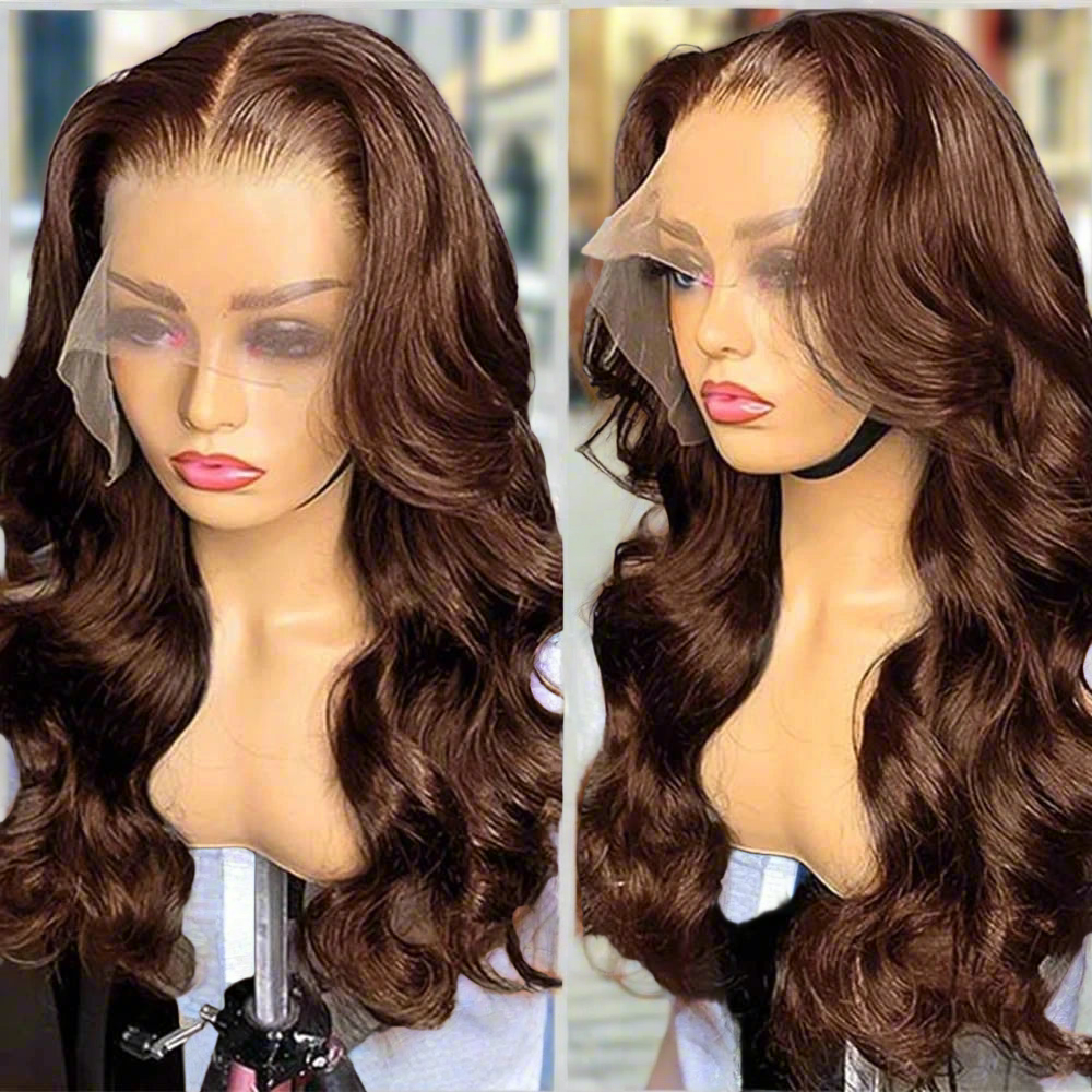 Glueless Synthetic Lace Front Body Wave Wigs