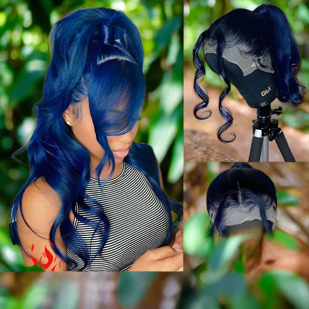 Lace Front Transparent Body Wave Brazilian Human Hair Wig