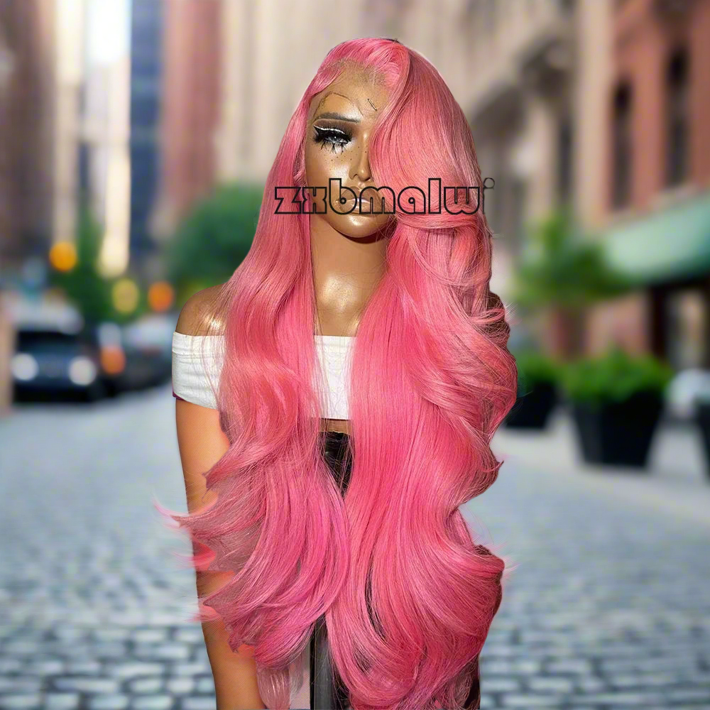 Glueless Synthetic Lace Front Body Wave Wigs