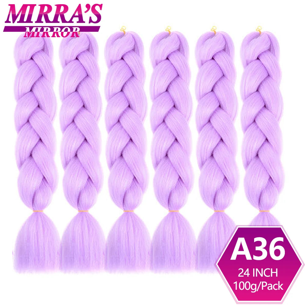 Ombre Synthetic Jumbo Braiding Hair Extensions (Bulk)