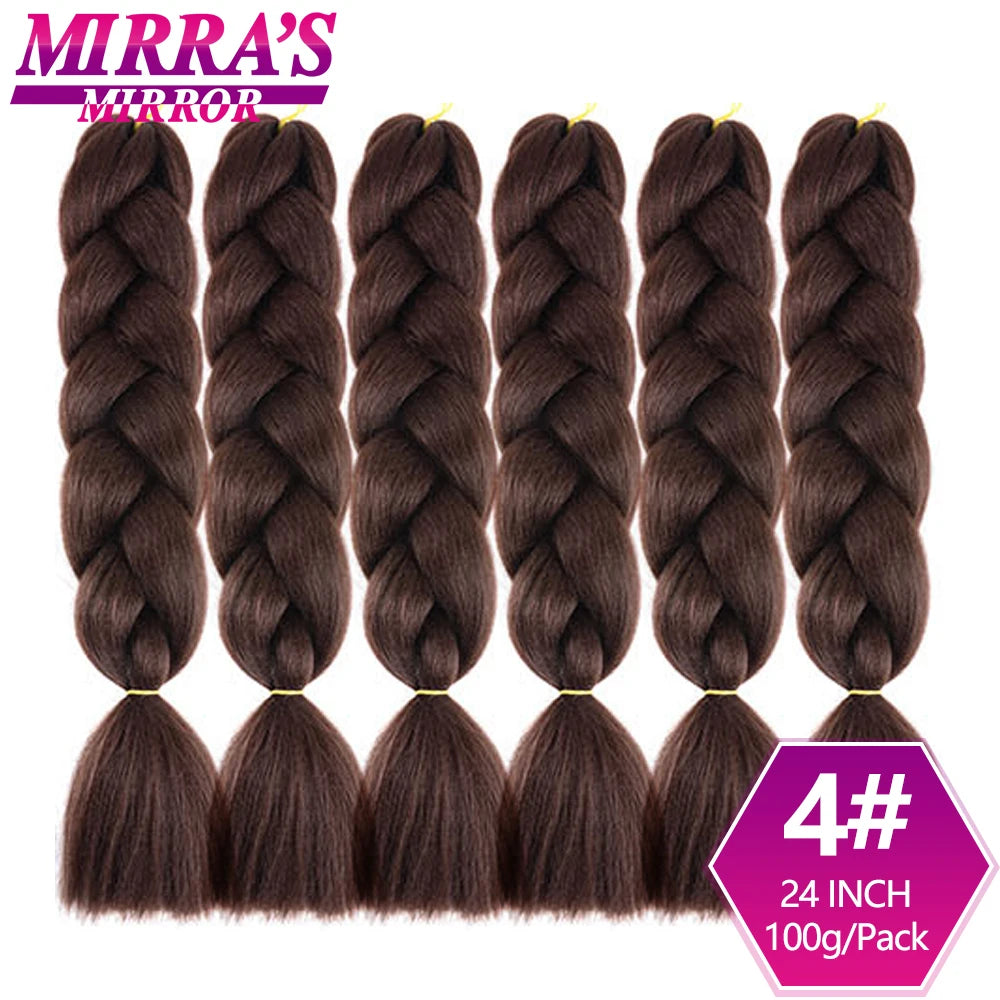 Ombre Synthetic Jumbo Braiding Hair Extensions (Bulk)