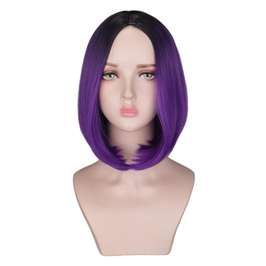 Synthetic Heat Resistant Two Tones Ombre Wig