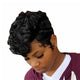 Synthetic Pixie Hair Short Curly Wig