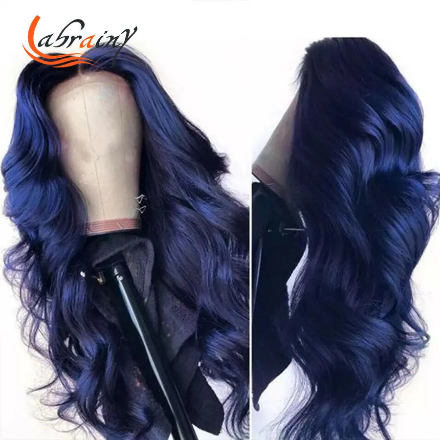 Lace Front Transparent Body Wave Brazilian Human Hair Wig