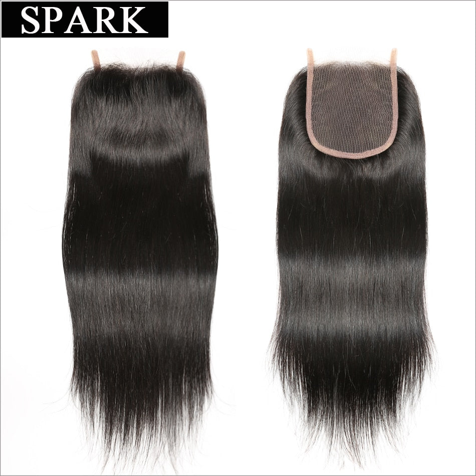 Brazilian Remy Human Hair Weave Bundles With Closure