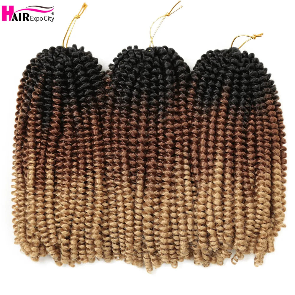 Crochet Hair Extensions Synthetic Spring Twist Hair