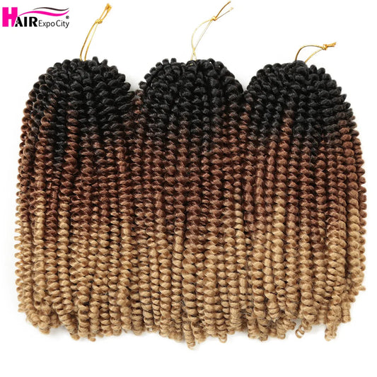 Crochet Hair Extensions Synthetic Spring Twist Hair