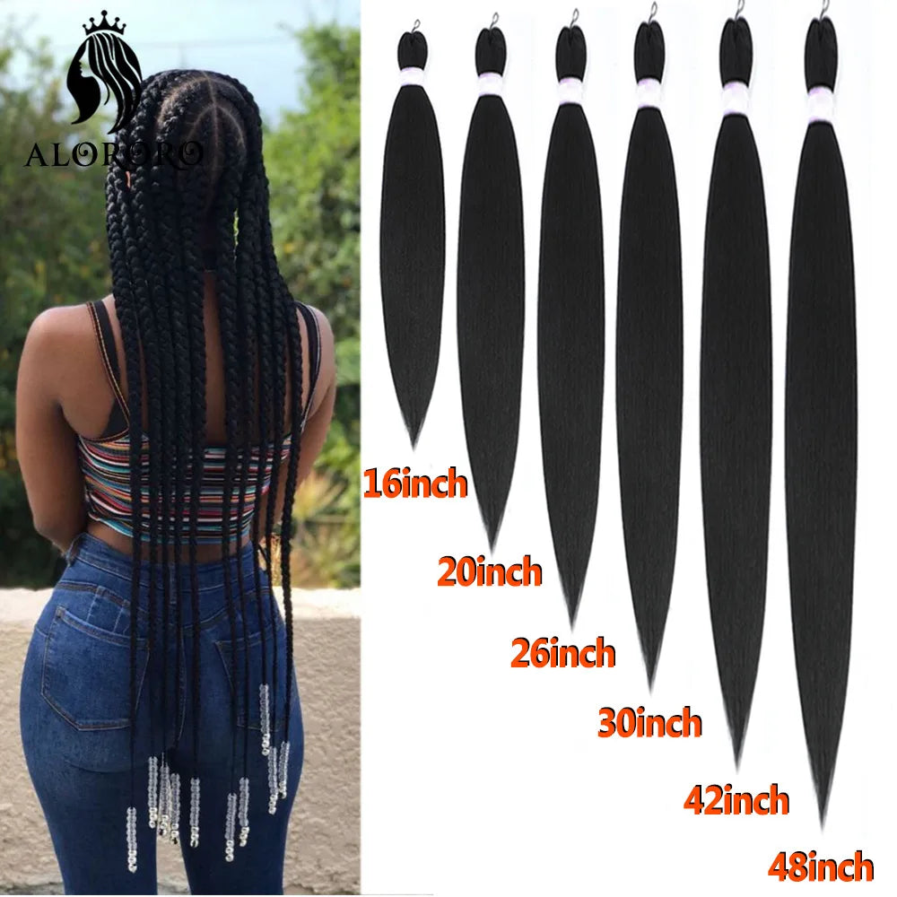 Synthetic Yaki  Extension Braiding Hair (Bulk)