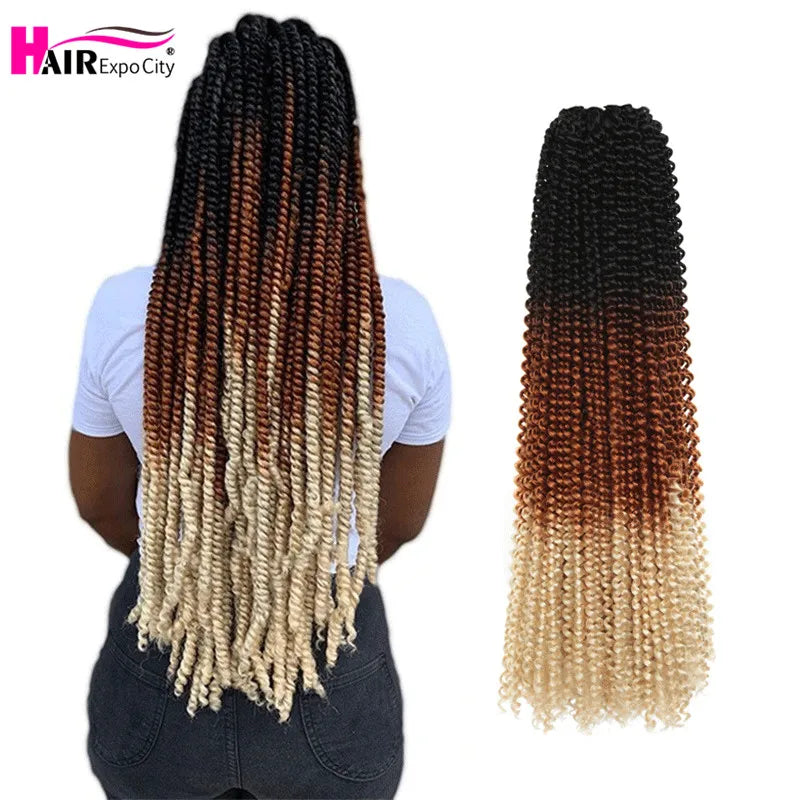 Crochet Hair Extensions Synthetic Passion Twist