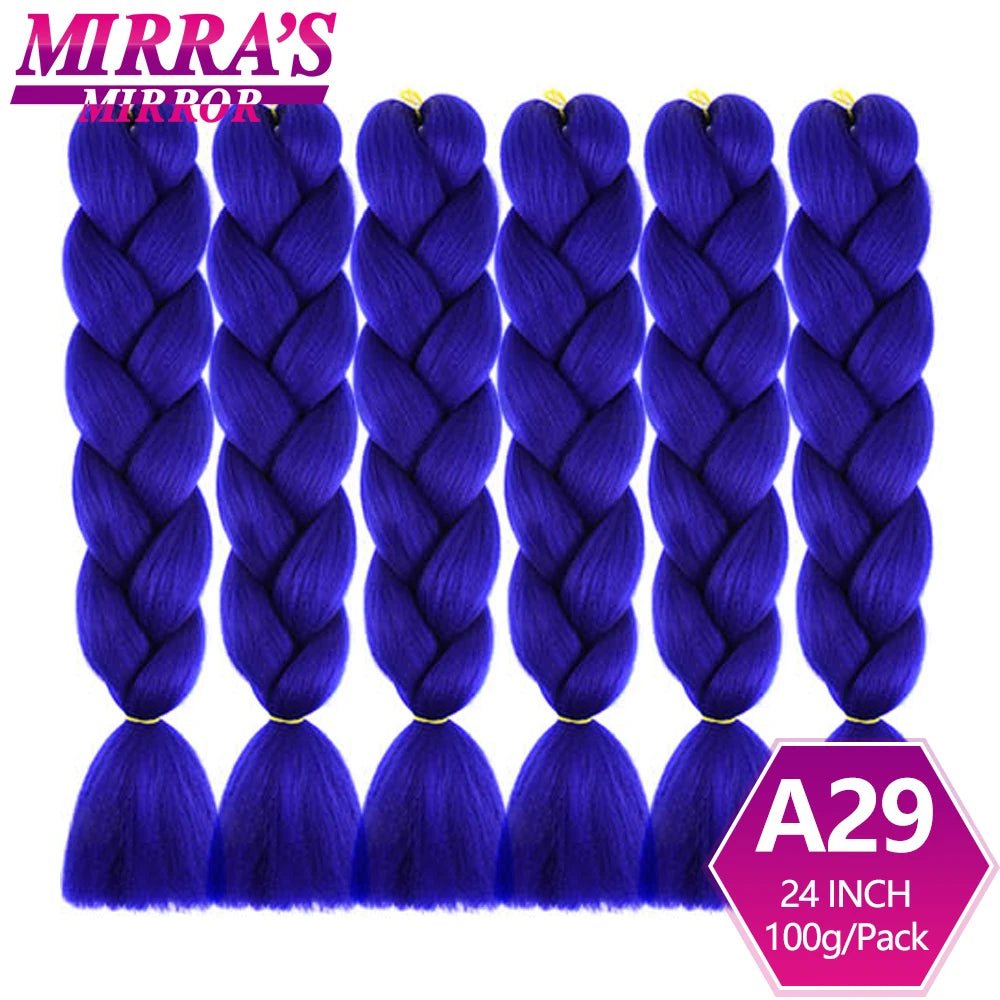 Ombre Synthetic Jumbo Braiding Hair Extensions (Bulk)