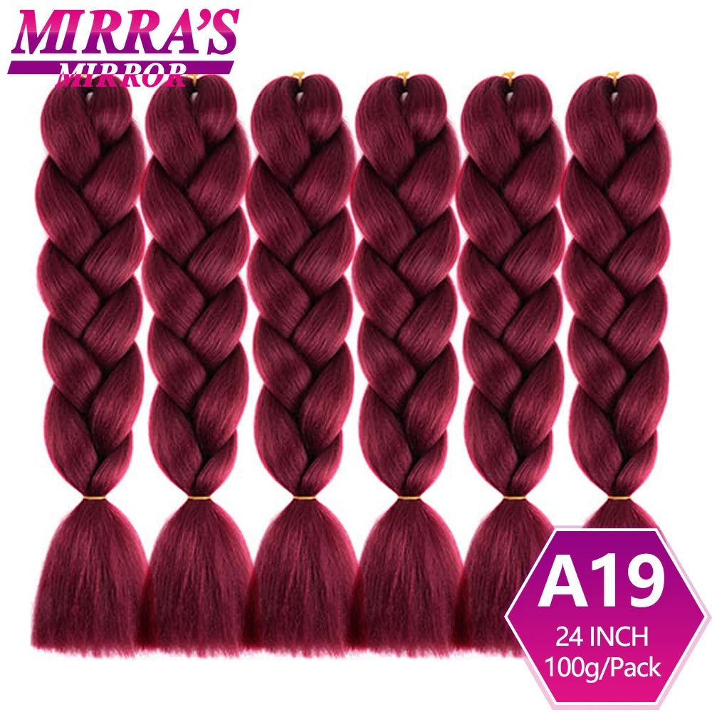 Ombre Synthetic Jumbo Braiding Hair Extensions (Bulk)