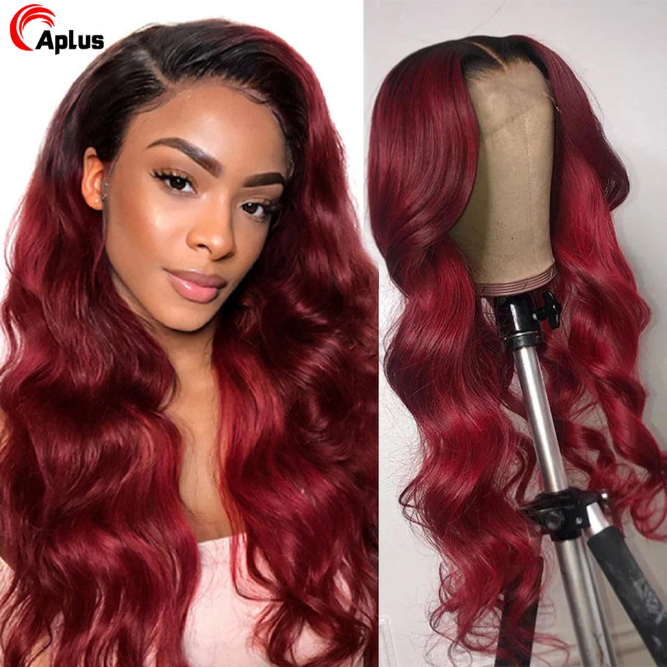 Lace Front  Body Wave Human Hair Wigs