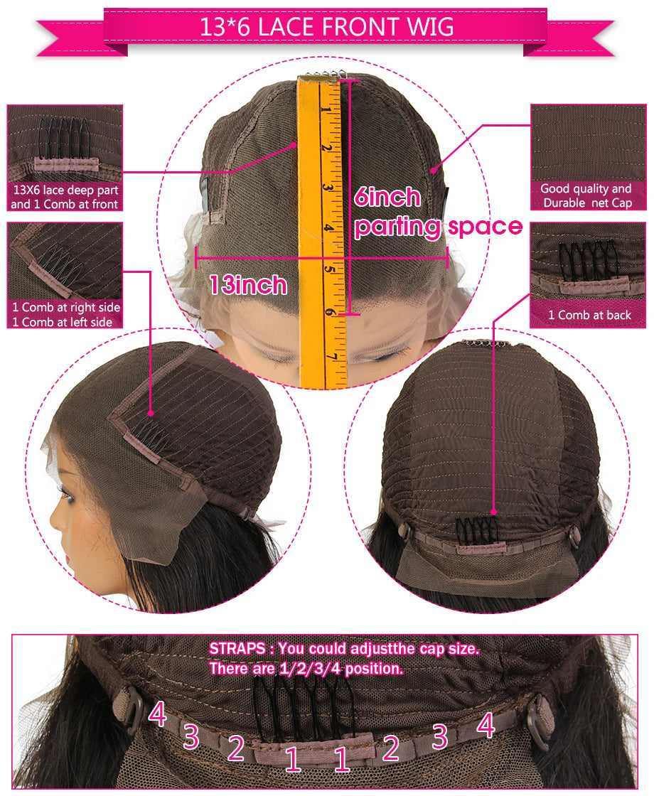 Glueless Lace Front Ombre Purple PrePlucked Baby Hair Human Remy Peruvian Hair  Wigs