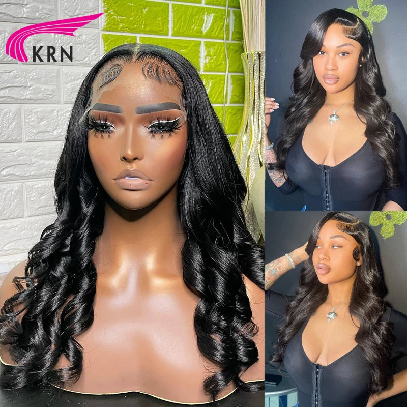 Lace Front Body Wave Brazilian Human Remy With Baby Hair Wigs