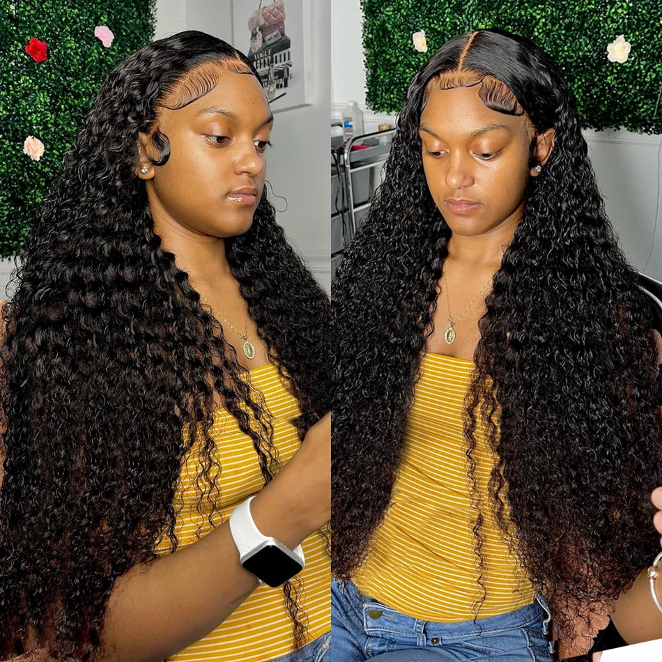 Deep Wave Bundle Raw Indian Human Hair Extensions