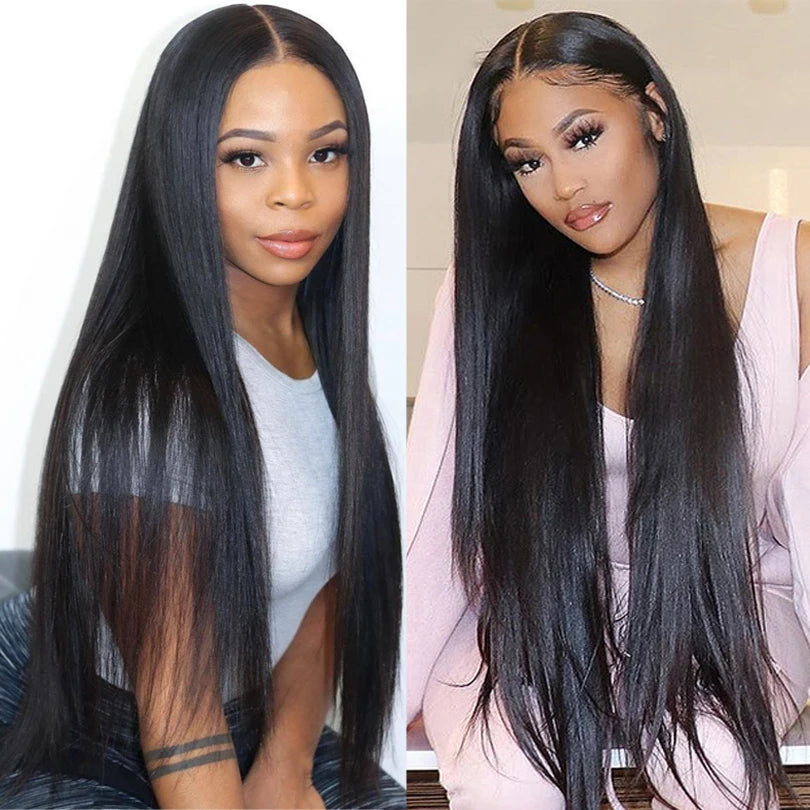 Full Lace New Silk Base  Brazilian Human Hair Pre-Plucked Wigs