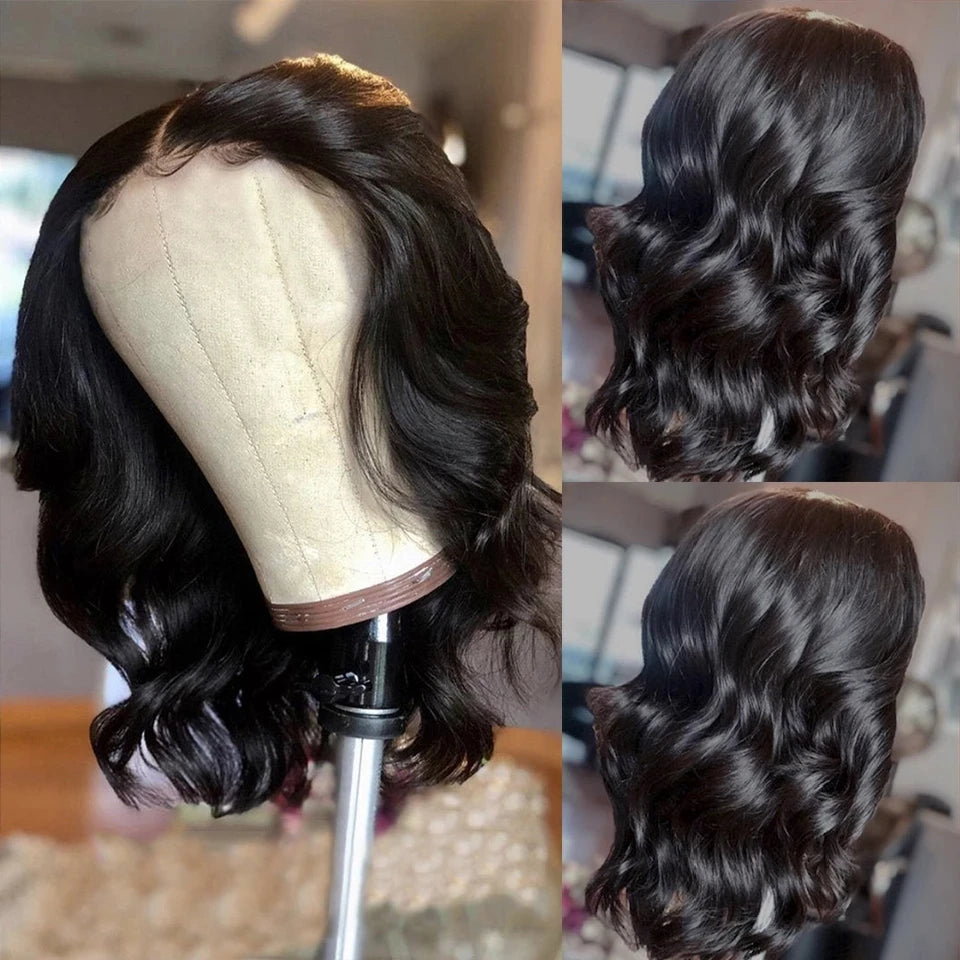 Lace Front Body Wave  Brazilian Human Hair Wigs