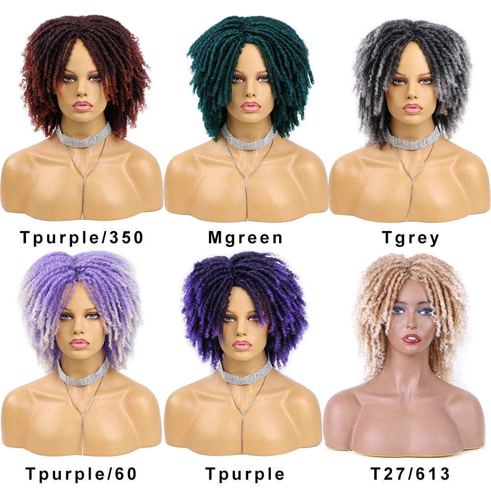 Synthetic Ombre Short Passion Twist Wigs