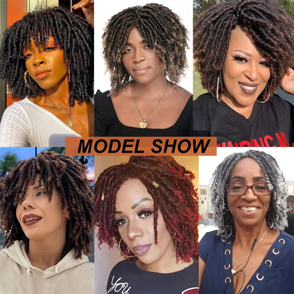 Synthetic Ombre Short Passion Twist Wigs