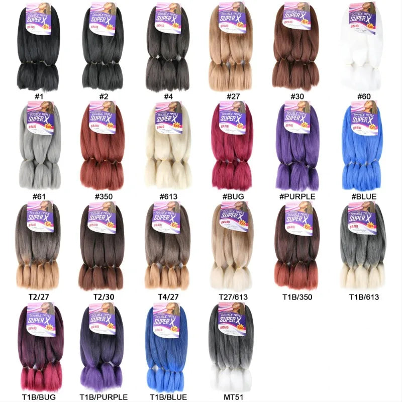 Pre-Stretched Synthetic YAKI Texture Hair Extensions(Bulk)