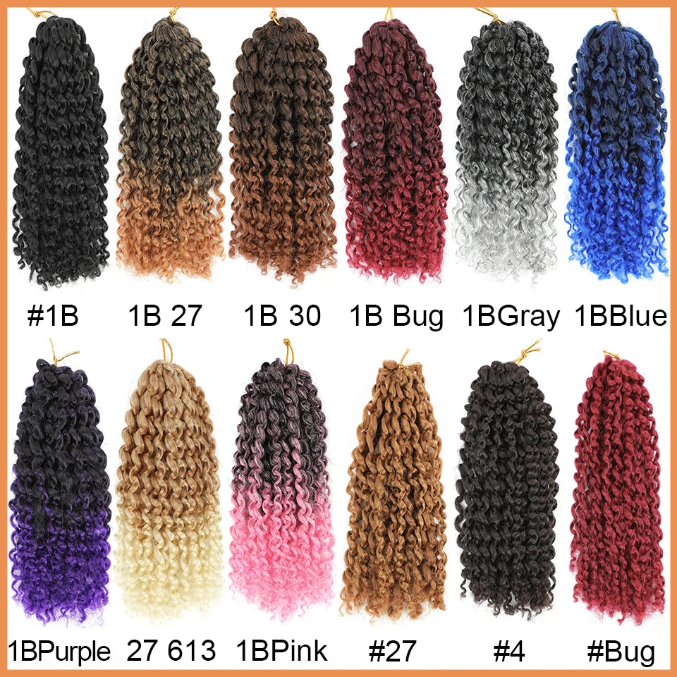 Synthetic Short Passion Twist Crochet Hair(Bulk)