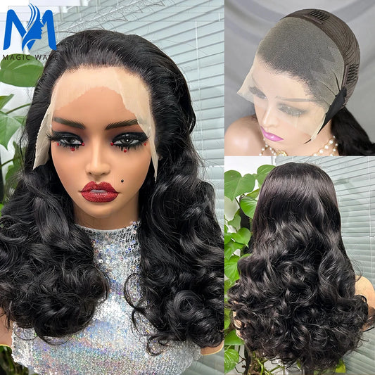 Lace Front Loose Wave Brazilian Remy Human Hair Wig