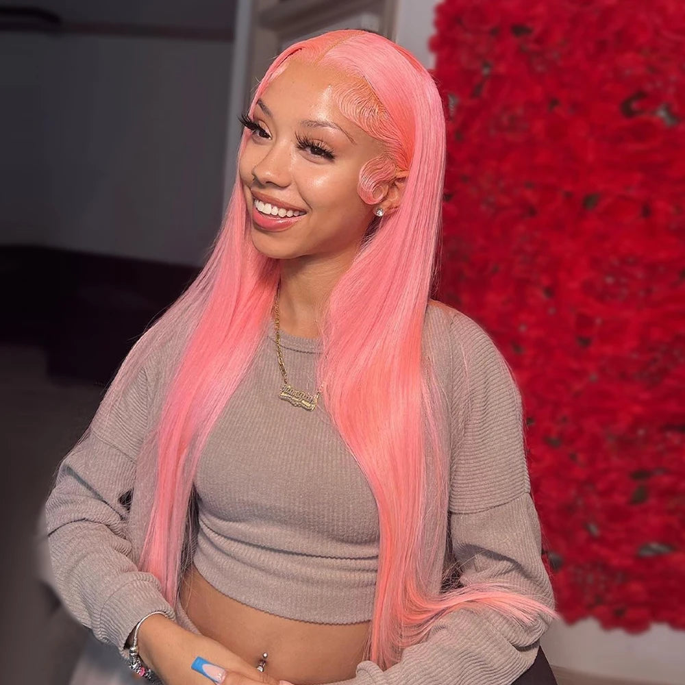 Lace Front Pink Wigs