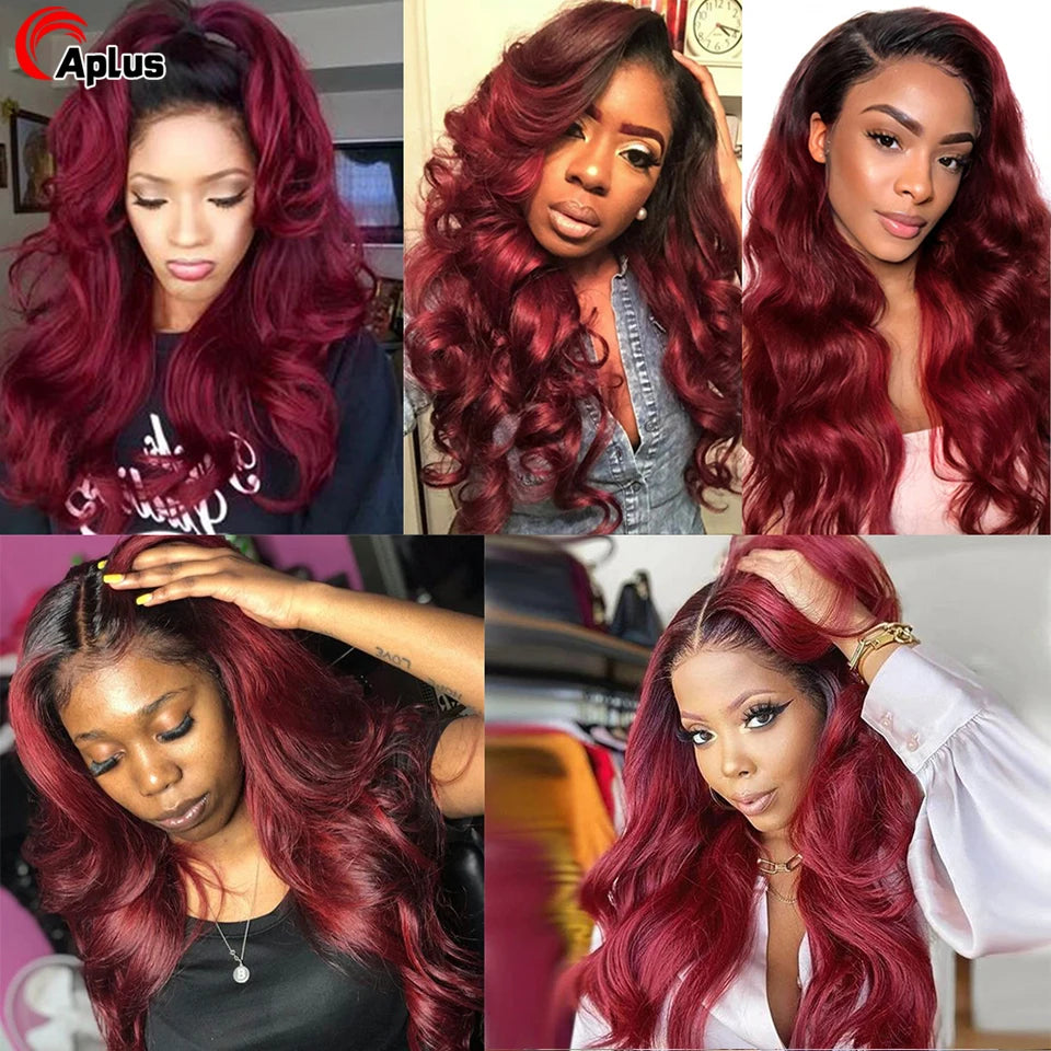 Lace Front  Body Wave Human Hair Wigs