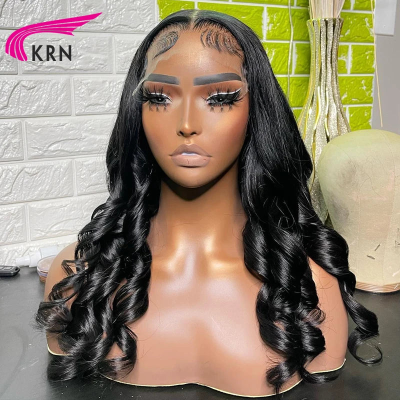 Lace Front Body Wave Brazilian Human Remy With Baby Hair Wigs