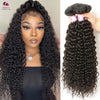 Deep Wave/Jerry Curl  Raw Virgin Human Hair Malaysian  Weaving Bundles