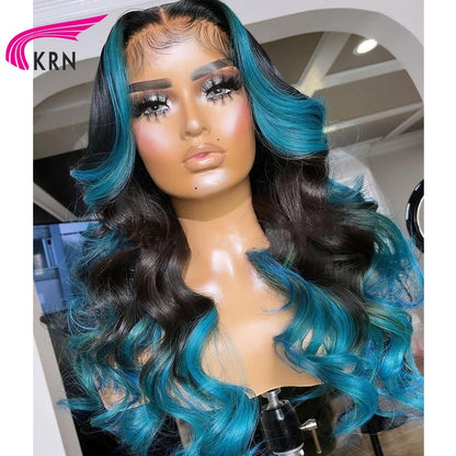 Lace Front PrePlucked Brazilian Remy Wavy With Baby Hair Wig - JNETTECHANEL