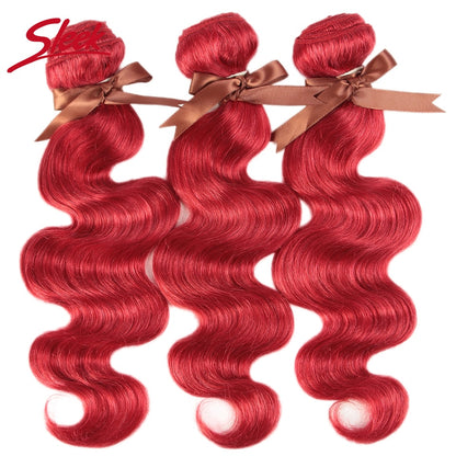 Brazilian Remy Hair Body Wave Weave Bundles With Closure  - JNETTECHANEL