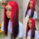 Lace Front Pre plucked Ombre Human Hair with Baby Hair Wigs