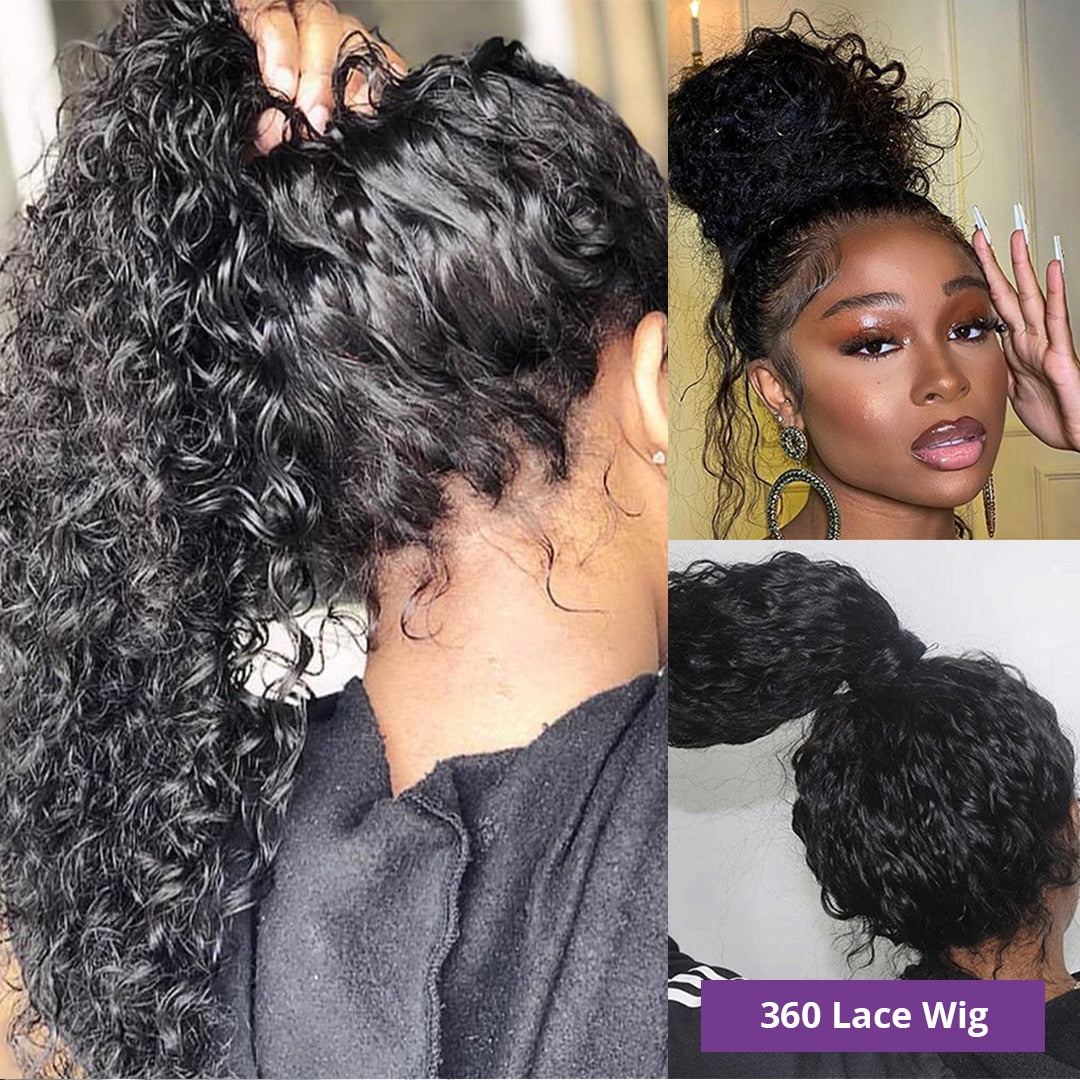 Lace Front Water Wave Human Hair Wig