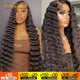 Lace Front Loose Deep Wave Transparent Brazilian Human Hair Pre-Plucked Wigs